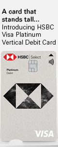 Introducing HSBC Visa Platinum Vertical Debit Card